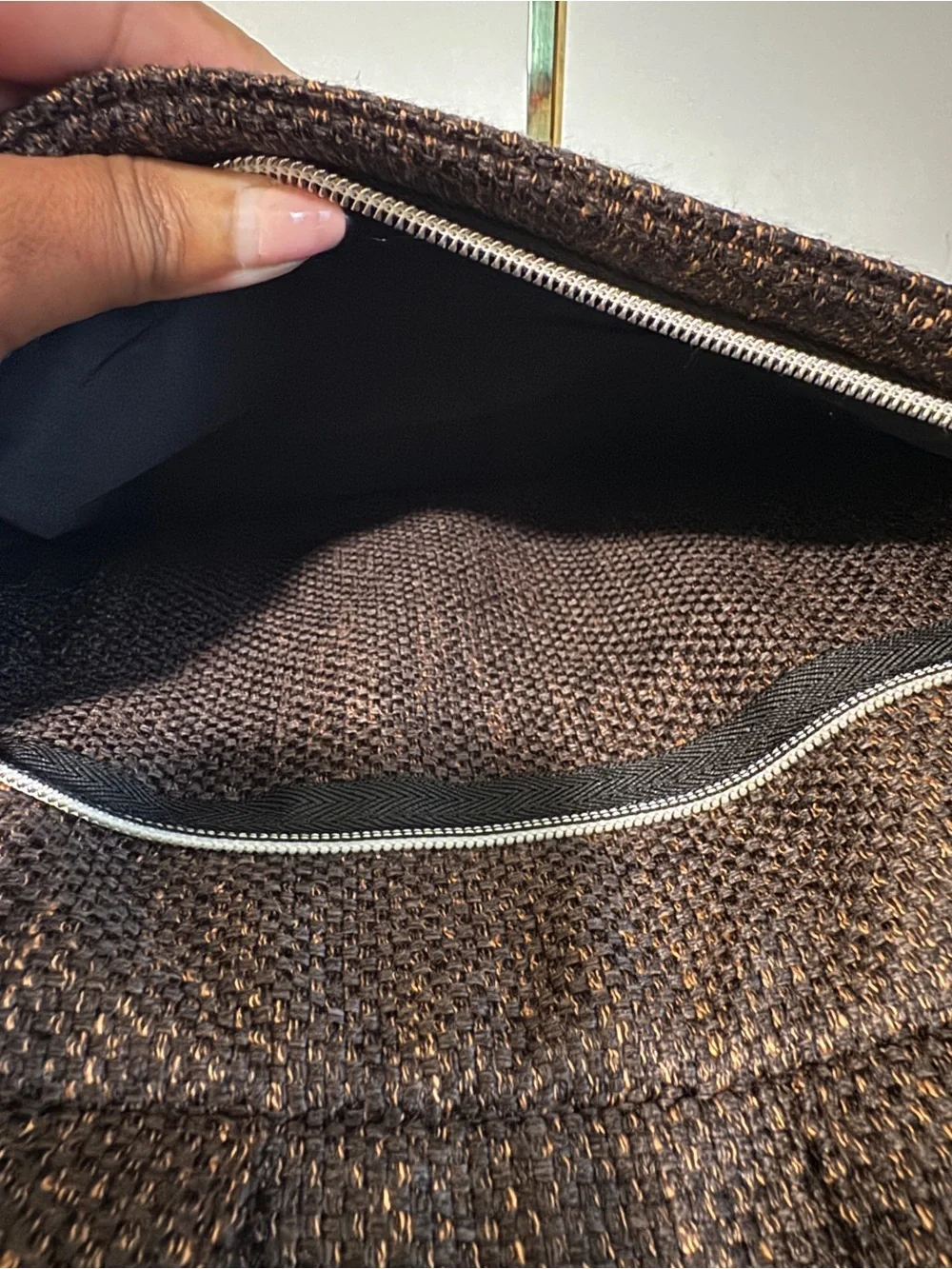 15’Tweed Laptop Bag with Shoulder Strap